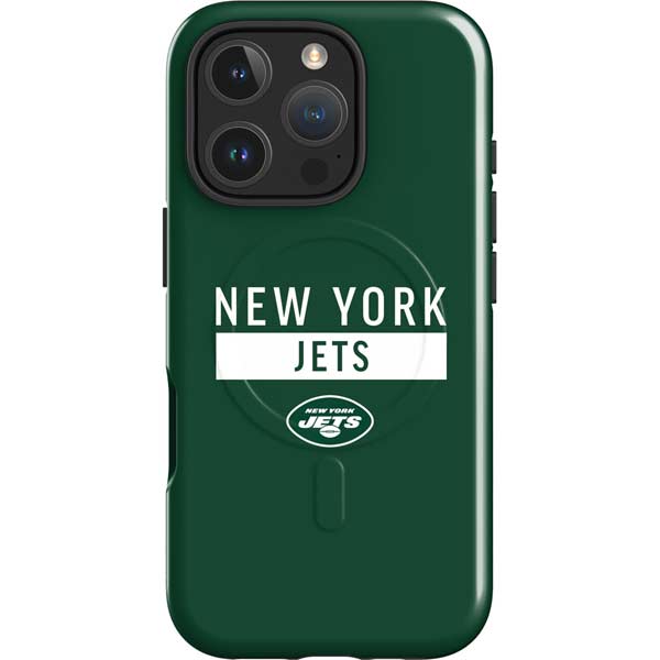 NFL New York Jets Green Performance Series iPhone 16 Pro Magsafe Impact Case