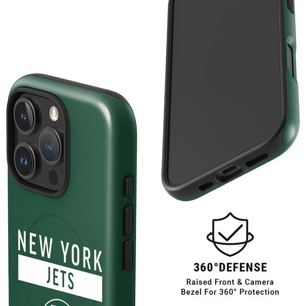 NFL New York Jets Green Performance Series iPhone 16 Pro Magsafe Impact Case