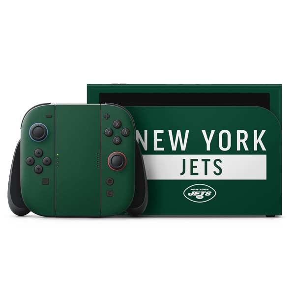 NFL New York Jets Green Performance Series Nintendo Switch 2 (2025) with Joy-Con Skin