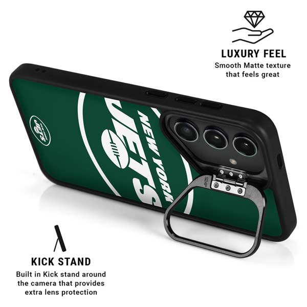 NFL New York Jets Large Logo Galaxy S26 Kickstand Case