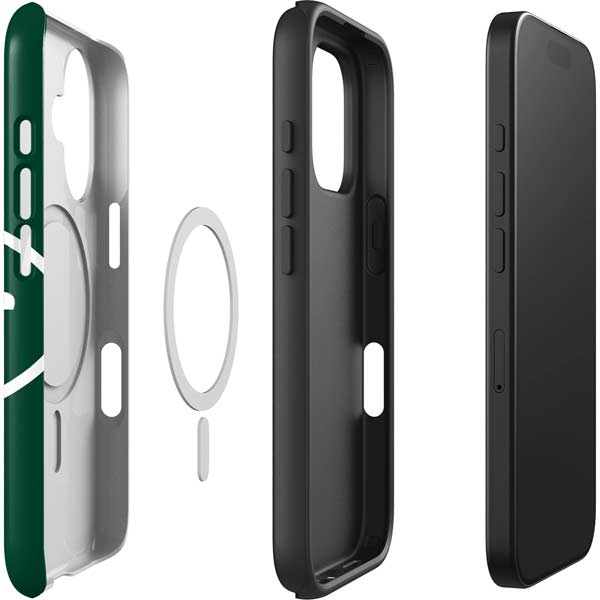 NFL New York Jets Large Logo iPhone 16 Plus Magsafe Impact Case