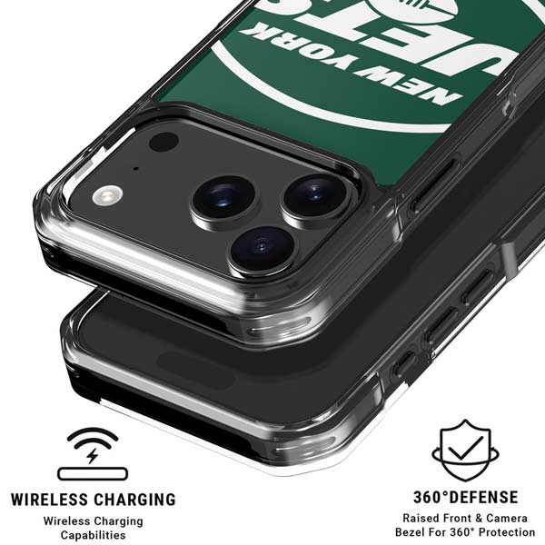 NFL New York Jets Large Logo iPhone 17 Pro Max MagSafe Case