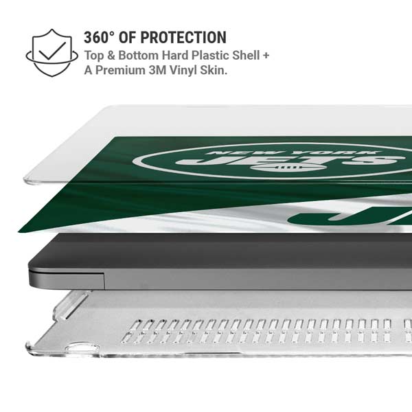 NFL New York Jets MacBook Pro 14in (2021-24) Case plus Skin