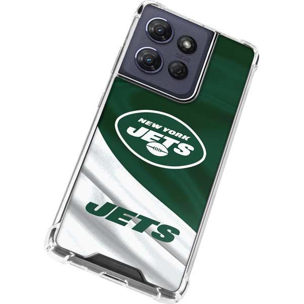 NFL New York Jets Moto G 5G (2025) Clear Case