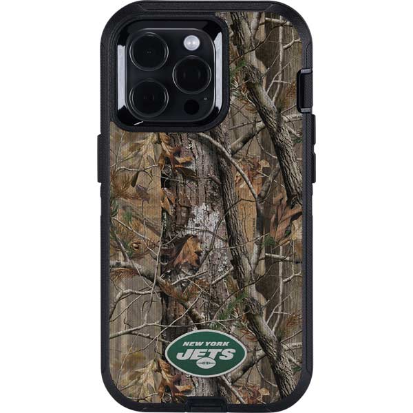 NFL New York Jets Realtree AP Camo Otterbox Defender iPhone Skin