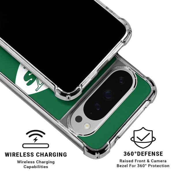 NFL New York Jets Retro Logo Google Pixel 10 Pro Clear Case