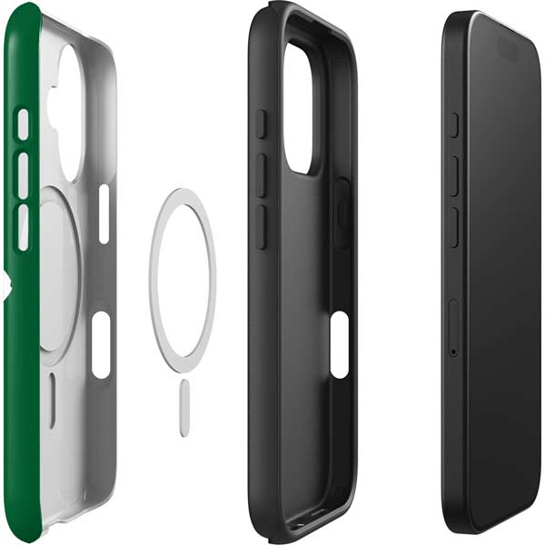 NFL New York Jets Retro Logo iPhone 16 Magsafe Impact Case