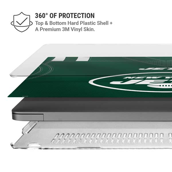 NFL New York Jets Team Jersey MacBook Pro 14in (2021-24) Case plus Skin
