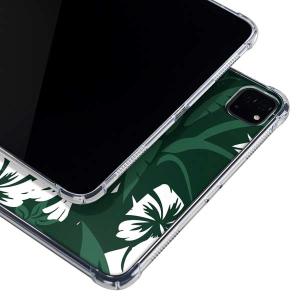 NFL New York Jets Tropical Print iPad Pro 11in (2024) Clear Case