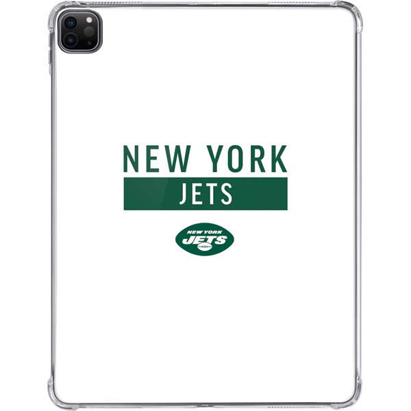 NFL New York Jets White Performance Series iPad Pro 11in (2024) Clear Case