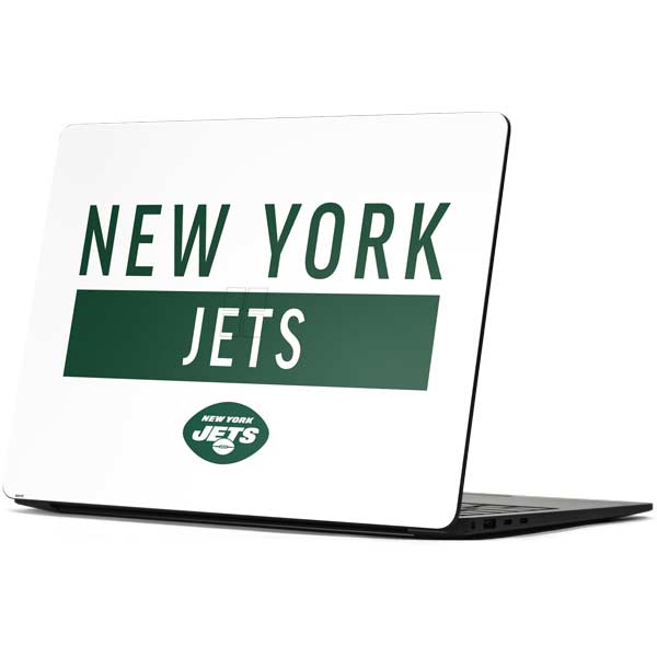 NFL New York Jets White Performance Series Surface Laptop 7 15in Skin