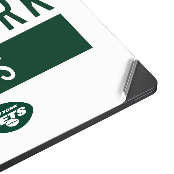 NFL New York Jets White Performance Series Surface Laptop 7 15in Skin