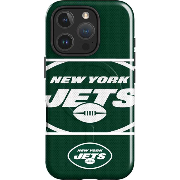 NFL New York Jets Zone Block iPhone 16 Pro Magsafe Impact Case