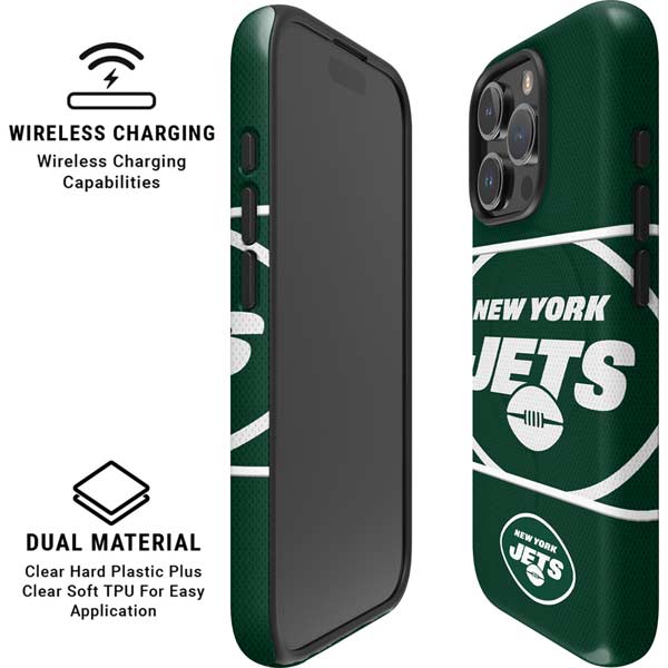 NFL New York Jets Zone Block iPhone 16 Pro Magsafe Impact Case