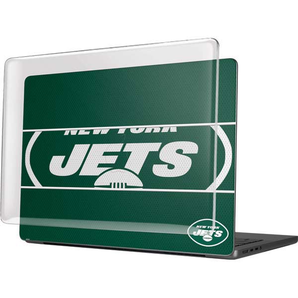 NFL New York Jets Zone Block MacBook Pro 14in (2021-24) Case plus Skin