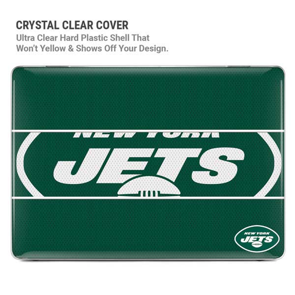 NFL New York Jets Zone Block MacBook Pro 14in (2021-24) Case plus Skin