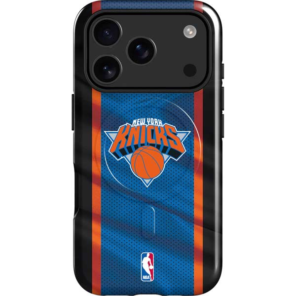 NBA New York Knicks Away Jersey iPhone 17 Pro Max Magsafe Impact Case