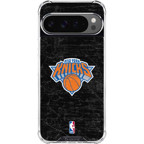 NBA New York Knicks Black Secondary Logo Google Pixel 10 Pro XL Clear Case