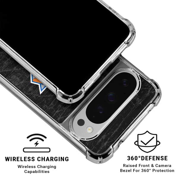NBA New York Knicks Black Secondary Logo Google Pixel 10 Pro XL Clear Case