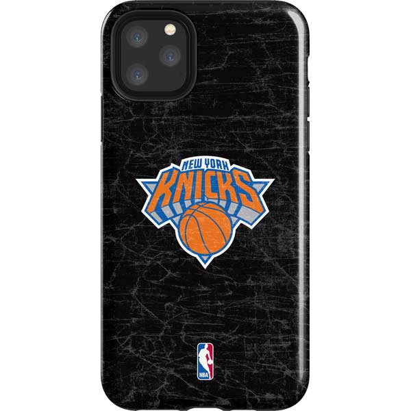 NBA New York Knicks Black Secondary Logo iPhone Cases