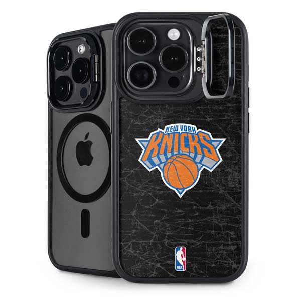 NBA New York Knicks Black Secondary Logo iPhone Cases