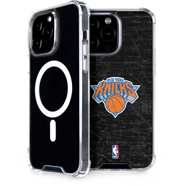 NBA New York Knicks Black Secondary Logo iPhone Cases
