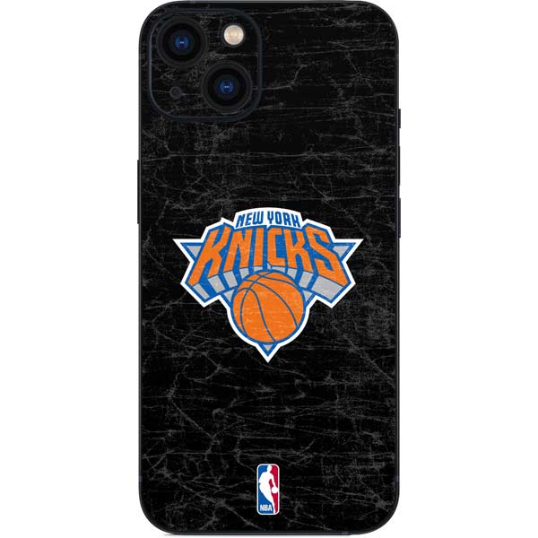 NBA New York Knicks Black Secondary Logo iPhone Skins