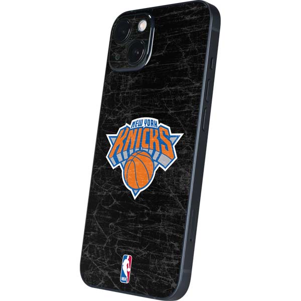 NBA New York Knicks Black Secondary Logo iPhone Skins