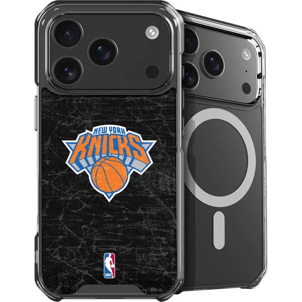 NBA New York Knicks Black Secondary Logo iPhone 17 Pro Max MagSafe Case