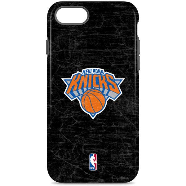 NBA New York Knicks Black Secondary Logo iPhone Cases