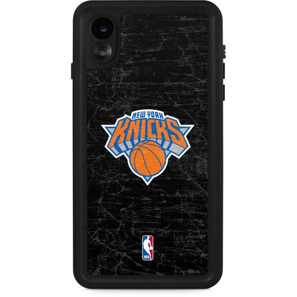 NBA New York Knicks Black Secondary Logo iPhone Cases