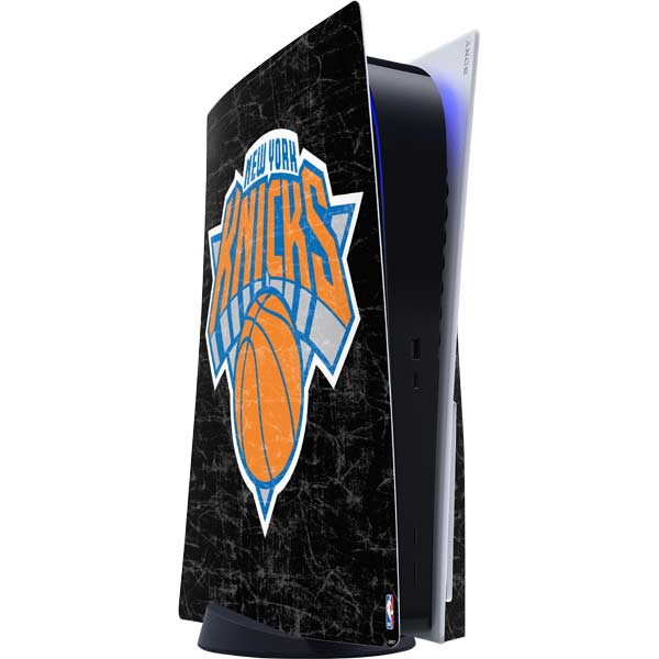 NBA New York Knicks Black Secondary Logo PlayStation PS5 Skins
