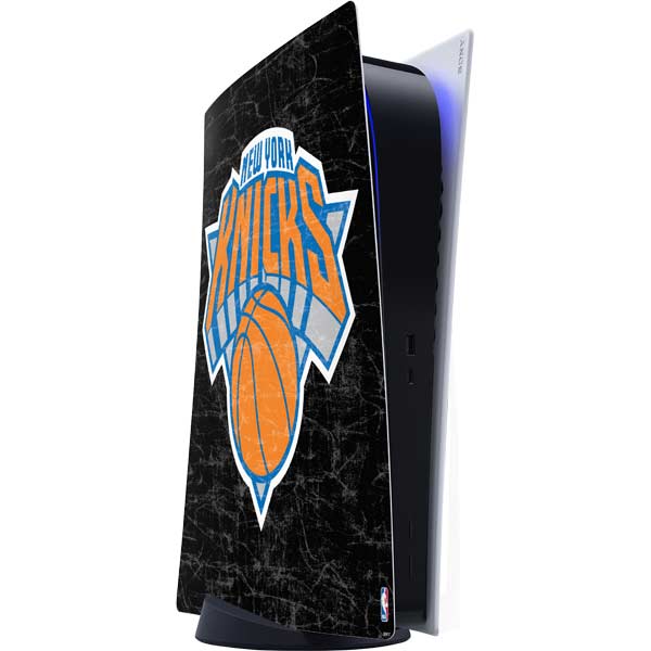 NBA New York Knicks Black Secondary Logo PlayStation PS5 Skins