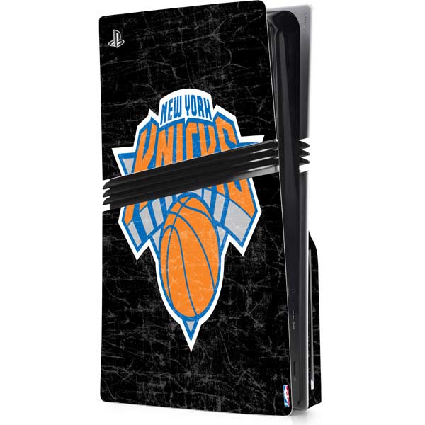 NBA New York Knicks Black Secondary Logo PlayStation PS5 Skins