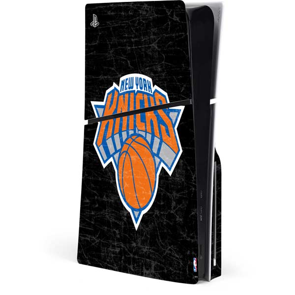 NBA New York Knicks Black Secondary Logo PlayStation PS5 Skins