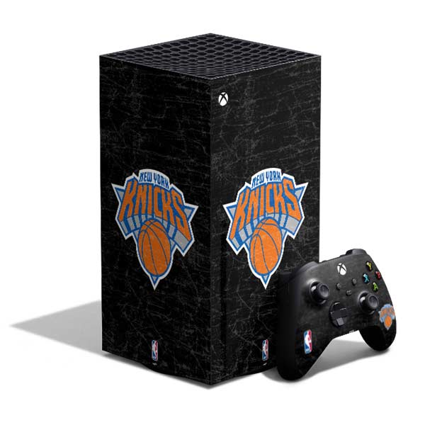 NBA New York Knicks Black Secondary Logo Skin for the 2024 XBox