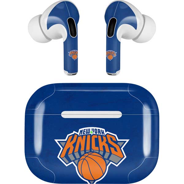 NBA New York Knicks Distressed Apple AirPods Pro Skin