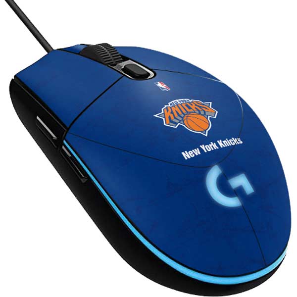 NBA New York Knicks Distressed G203 Prodigy RGB Wired Gaming Mouse Skin