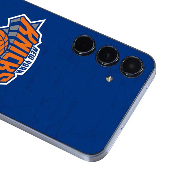 NBA New York Knicks Distressed Galaxy A55 5G Skin