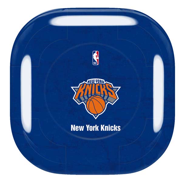 NBA New York Knicks Distressed Galaxy Buds Pro Skin