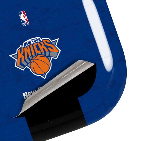 NBA New York Knicks Distressed Galaxy Buds Pro Skin