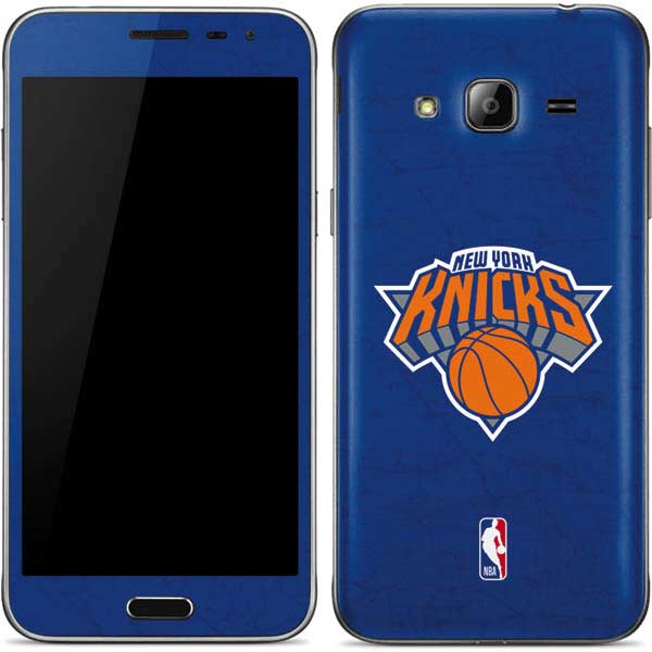 NBA New York Knicks Distressed Galaxy J3 Skin