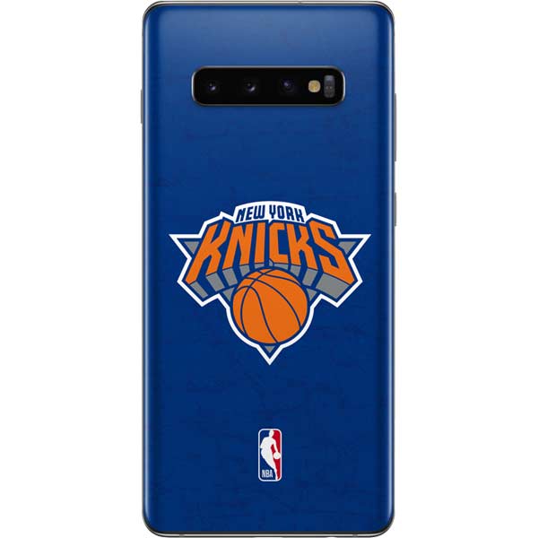 NBA New York Knicks Distressed Galaxy S10 Plus Skin