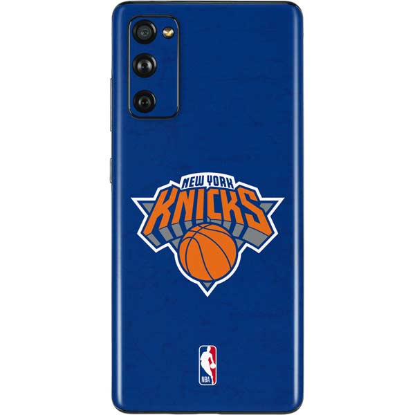 NBA New York Knicks Distressed Galaxy S20 Fan Edition Skin