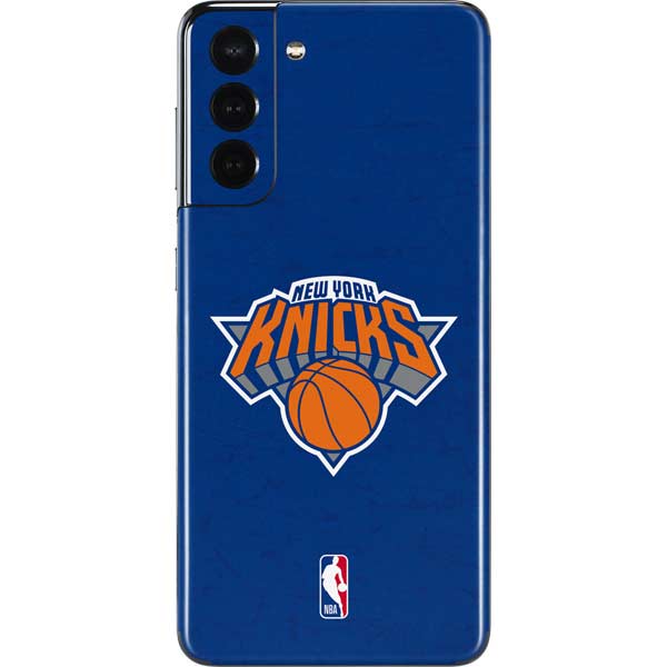 NBA New York Knicks Distressed Galaxy S21 5G Skin