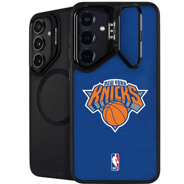 NBA New York Knicks Distressed Galaxy S25 Plus Kickstand Case