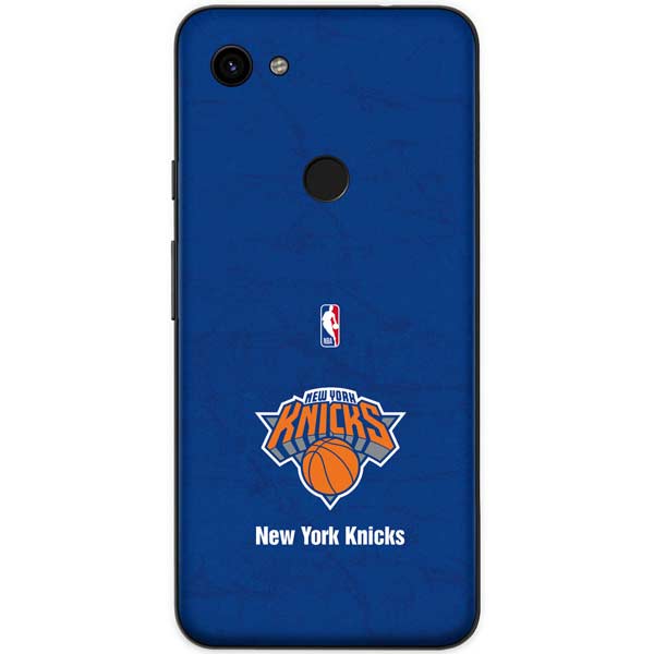 NBA New York Knicks Distressed Google Pixel 3a Skin