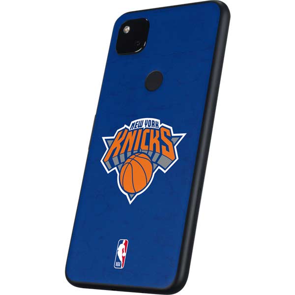 NBA New York Knicks Distressed Google Pixel 4a Skin