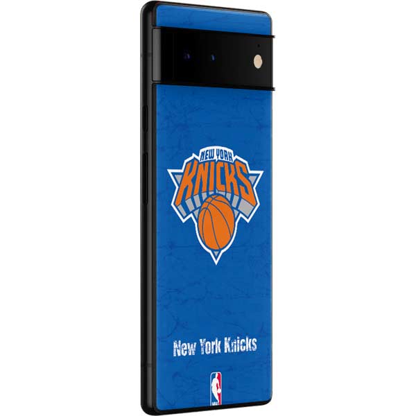 NBA New York Knicks Distressed Google Pixel 6 Pro Skin