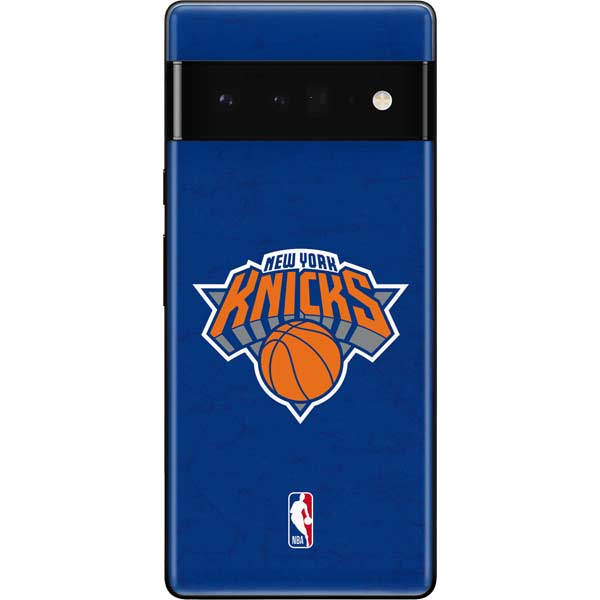NBA New York Knicks Distressed Google Pixel 6 Pro Skin